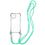 Чехол TPU CrossBody with straps для Apple iPhone 13 (6.1") (Transparent) - фото 1