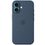 Чехол Silicone Case with MagSafe iPhone 16 plus Denim copi - фото 1