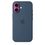 Чехол Silicone Case with MagSafe iPhone 16 plus Denim copi - фото 3
