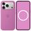 Чехол Silicone Case with MagSafe + Button iPhone 17 Pro Electric Lavender - фото 2