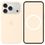 Чохол Silicone Case with MagSafe + Button iPhone 17 Pro Vanilla - фото 2