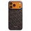 Чехол Pitaka Edge Ultra-Slim Case Monogram Black/Orange for iPhone 17 Pro Max (KI1704PTKP) - фото 1