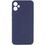 Чохол Silicone Cover Lakshmi Full Camera (AAA) with Logo для Samsung Galaxy A07 (Темно-синій / Midnight blue) - фото 1