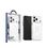 Чехол Blueo для iPhone 17 Pro BL039 Crystal+ Anti-Drop with Magnetic (Transparent) - фото 2