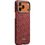 Чехол Pitaka Ultra-Slim Case Monogram Red/Gold for iPhone 17 Pro (KI1702PTK) - фото 3