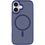 Чохол TPU+PC Metal Buttons with MagSafe iPhone 17 (6.3") (Синій / Navy Blue) - фото 1