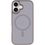 Чехол TPU+PC Metal Buttons with MagSafe iPhone 17 (6.3") (Серый / Grey) - фото 1