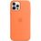 Чехол Silicone Case with magsafe iPhone 12/12Pro Kumquat - фото 1