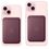Чехол для пластиковых карт Apple iPhone FineWoven Wallet with MagSafe - Mulberry (MT253) - фото 3