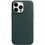 Чехол iPhone Leather Case with MagSafe 14 pro Max Forest green copi - фото 1