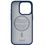 Чехол Njord Suede MagSafe Case Navy Blue for iPhone 15 Pro (NA53SU01) - фото 3