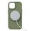 Чохол Njord Suede MagSafe Case Olive for iPhone 15 (NA51SU06) - фото 2