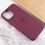 Чохол silicone Case with magsafe iphone 12 Pro Max Plum + стекло в подарок! - фото 2