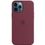 Чохол silicone Case with magsafe iphone 12 Pro Max Plum + стекло в подарок! - фото 1