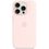 Чехол Silicone Case with MagSafe iPhone 15 Pro Light pink - фото 1