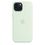 Чехол Silicone Case with MagSafe iPhone 15 Soft Mint - фото 2