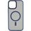 Чохол TPU+PC Metal Buttons with MagSafe iPhone 15 Pro (6.1) - blue - фото 1