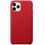 Шкіряний чехол  Leather Case iPhone 11 Pro Max Red - фото 1