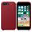 Шкіряний чохол Apple Leather Case iPhone 7plus/8plus Red - фото 3