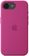 Чехол Silicone Case with MagSafe iPhone 16e Fuchsia - фото 2