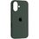 Чохол Silicone Case Full Protective (AA) для Apple iPhone 16 (6.1") (Зелений / Cyprus Green) - фото 1