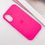 Чехол Silicone Case Full Protective (AA) для Apple iPhone 16 (6.1") (Розовый / Barbie pink) - фото 2