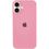 Чехол Silicone Case Full Protective (AA) для Apple iPhone 16 (6.1") (Розовый/Light pink) - фото 1