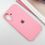 Чехол Silicone Case Full Protective (AA) для Apple iPhone 16 (6.1") (Розовый/Light pink) - фото 2