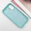Чехол Silicone Case Full Protective (AA) для Apple iPhone 16 (6.1") (Бирюзовый/Marine Green) - фото 3