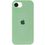 Чохол Silicone Case Full Protective (AA) для Apple iPhone 16e (6.1") (Зелений / Pistachio) - фото 1