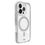 Чохол LAUT AERO SPARKLE case with MagSafe for iPhone 16 Pro Max - Crystal-silver (L_IP24D_AS_SL) - фото 2