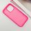 Чохол Silicone Case Full Protective (AA) для Apple iPhone 16 Pro (6.3") (Рожевий / Barbie pink) - фото 3