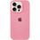 Чохол Silicone Case Full Protective (AA) для Apple iPhone 16 Pro Max (6.9") (Рожевий / Light pink) - фото 1