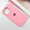 Чохол Silicone Case Full Protective (AA) для Apple iPhone 16 Pro Max (6.9") (Рожевий / Light pink) - фото 2