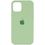 Чохол Silicone Case Full Protective (AA) для Apple iPhone 16 Pro (6.3") (М'ятний / Mint) - фото 1