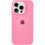 Чохол Silicone Case Full Protective (AA) для Apple iPhone 16 Pro (6.3") (Рожевий / Pink) - фото 1