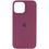 Чехол Silicone Case Full Protective (AA) для Apple iPhone 16 Pro Max (6.9") (Бордовый/Plum) - фото 1