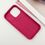 Чохол Silicone Case Full Protective (AA) для Apple iPhone 16 Pro (6.3") (Червоний / Rose Red) - фото 3