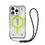 Чехол+ремешок UAG для iPhone 16 Pro, Pathfinder Clear Magsafe, Active Neon Lanyard (1144641bv01) - фото 1