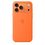 Чохол Silicone Case with MagSafe + Button iPhone 17 Pro Max Orange - фото 1