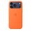 Чохол Silicone Case with MagSafe + Button iPhone 17 Pro Max Orange - фото 3