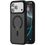 Чохол TPU+PC Metal Buttons with MagSafe iPhone 17 Pro (6.3") (Чорний / Black) - фото 1