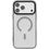 Чехол TPU+PC Metal Buttons with MagSafe iPhone 17 Pro (6.3") (Серый / Grey) - фото 2