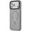 Чехол TPU+PC Metal Buttons with MagSafe iPhone 17 Pro (6.3") (Серый / Grey) - фото 3