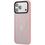 Чехол TPU+PC Metal Buttons with MagSafe iPhone 17 Pro (6.3") (Розовый / Pink) - фото 2