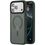 Чехол TPU+PC Metal Buttons with MagSafe iPhone 17 Pro (6.3") (Зеленый / Dark Green) - фото 1