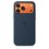 Чехол Silicone Case with MagSafe + Button iPhone 17 Pro Midnight - фото 2