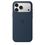 Чехол Silicone Case with MagSafe + Button iPhone 17 Pro Midnight - фото 3