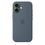 Чохол Silicone Case with MagSafe + Button iPhone 17 Anchor blue - фото 3