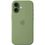 Чохол Silicone Case with MagSafe + Button iPhone 17 Light Moss - фото 2